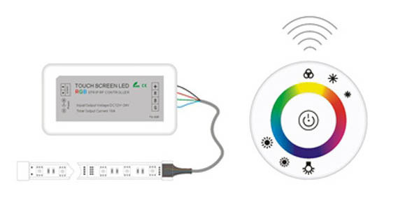 UFO RGB led controller wiring diagram